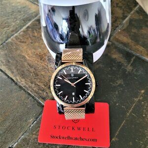 Stockwell Men's ST470 Limited Edition Sports Gold Mesh Watch